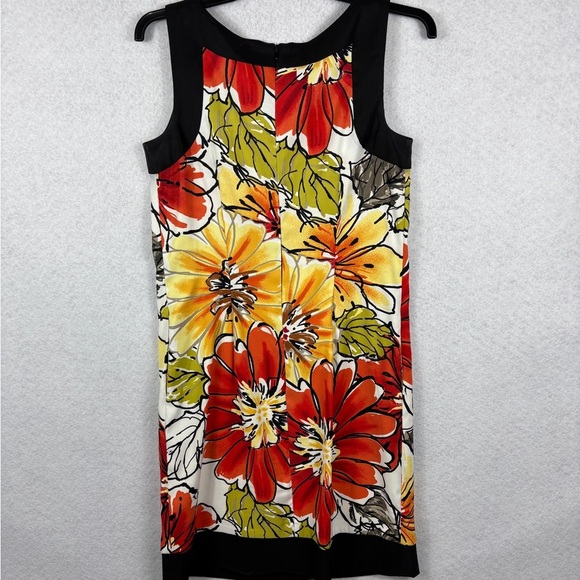AB Studio Sleeveless Floral Dress Size 6 - Picture 4 of 6